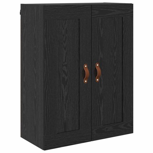 Стенен шкаф Черния дъб 69,5 x 34 x 90 см Инженерно дърво