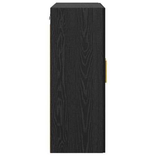 Стенен шкаф Черния дъб 69,5 x 34 x 90 см Инженерно дърво