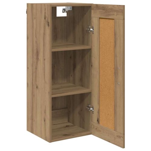 Стенен шкаф Дъб 34,5 x 34 x 90 см Инженерно дърво