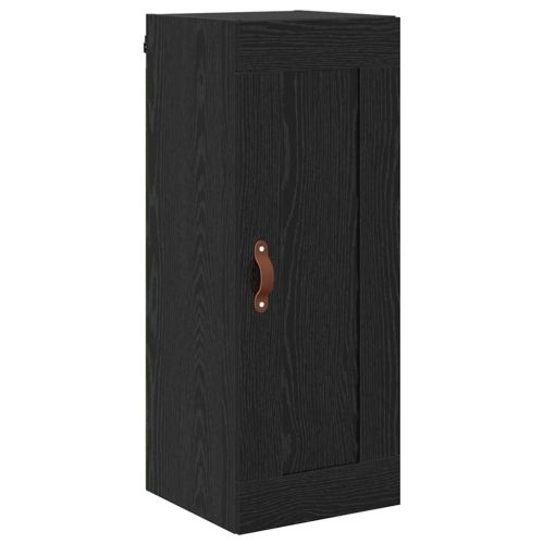 Стенен шкаф Черния дъб 34,5 x 34 x 90 см Инженерно дърво