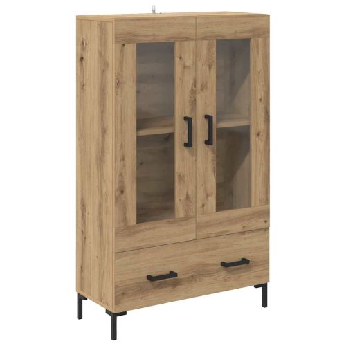 Висок шкаф с чекмедже Дъб 69,5 x 31 x 115 см Инженерно дърво