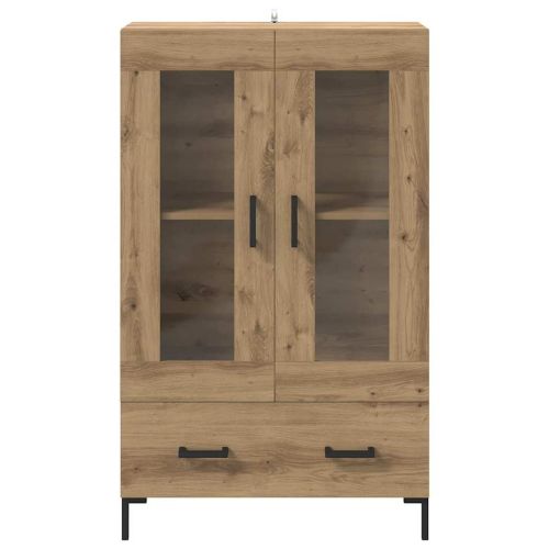 Висок шкаф с чекмедже Дъб 69,5 x 31 x 115 см Инженерно дърво