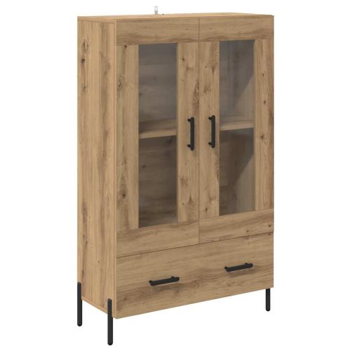 Висок шкаф Corona Дъб 69,5 x 31 x 115 см Инженерно дърво