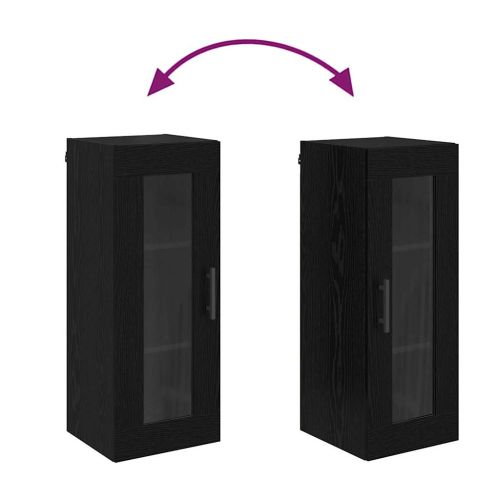 Стенен шкаф Черния дъб 34,5 x 34 x 90 см