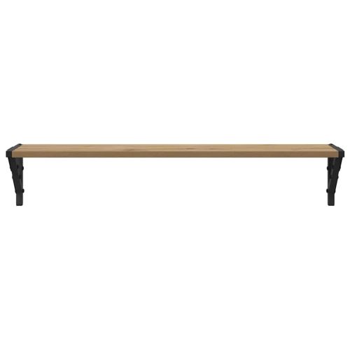 Стени за рафтове 2 pcs Дъб 80 x 15 x 15,5 cm Инженерно дърво