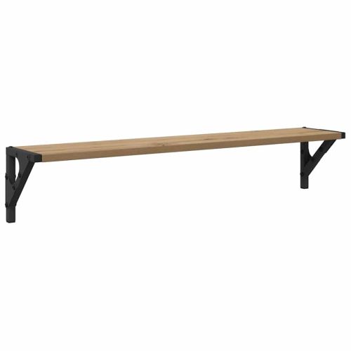 Стени за рафтове 2 pcs Дъб 80 x 15 x 15,5 cm Инженерно дърво