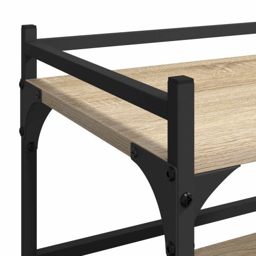 Кухненска количка Сонома дъб 50 x 35 x 75,5 см Инженерно дърво