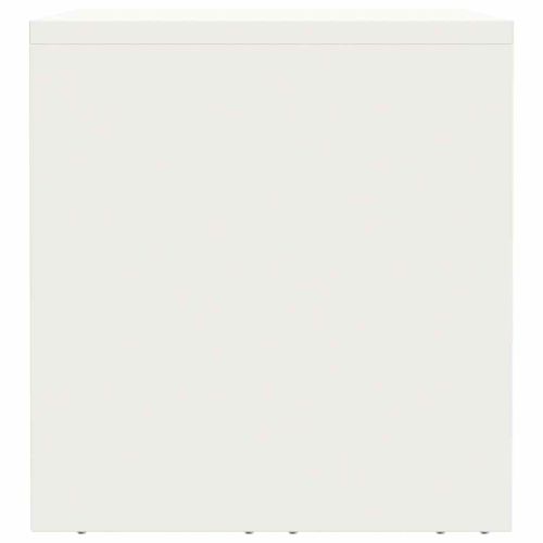 Стенен шкаф за гараж Бяло 90 x 33 x 35 см