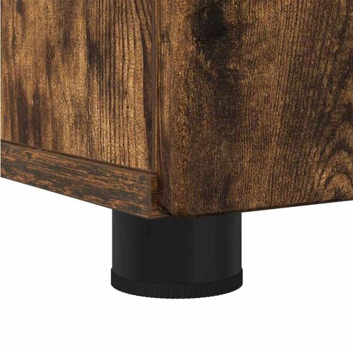 Шкаф за баня Димян дъб 30 x 35 x 192 см Инженерно дърво & Метал