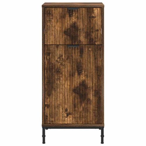 Шкаф за баня с чекмедже с врата Димян дъб 39,5 x 36 x 88 см