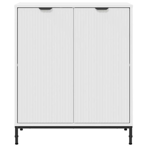 Служебен шкаф Бяло 69,5 x 33 x 82 см Инженерно дърво