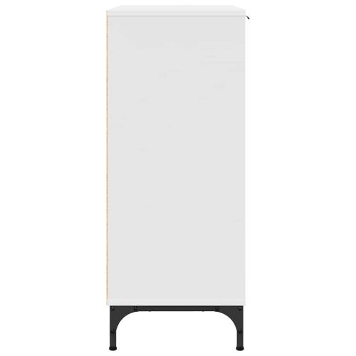 Служебен шкаф Бяло 69,5 x 33 x 82 см Инженерно дърво