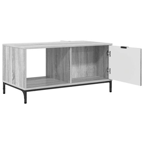 Масичка за кафе Сив Сонома 90 x 49 x 46 см Инженерно дърво