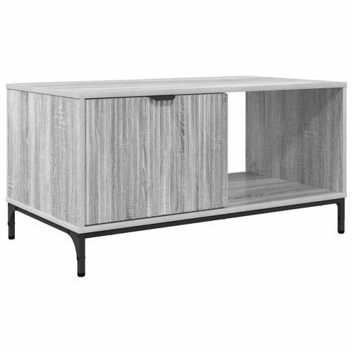 Масичка за кафе Сив Сонома 90 x 49 x 46 см Инженерно дърво