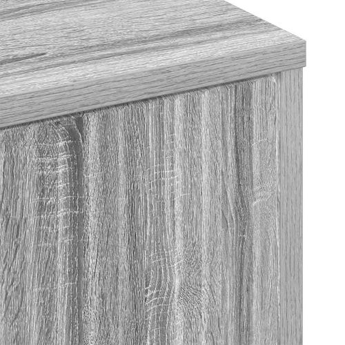 Масичка за кафе Сив Сонома 90 x 49 x 46 см Инженерно дърво