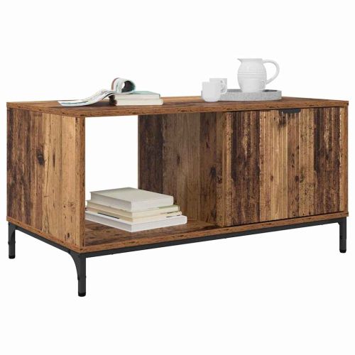 Масичка за кафе Старо дърво 90 x 49 x 46 см Инженерно дърво