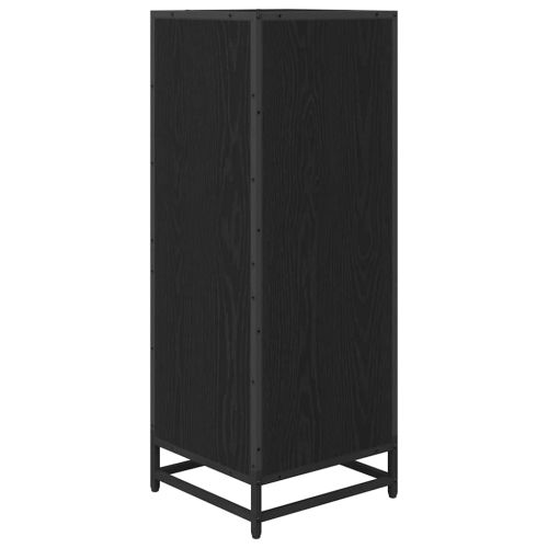 Комплект мебели за баня с рафт Черния дъб 35 x 37,5 x 100 см