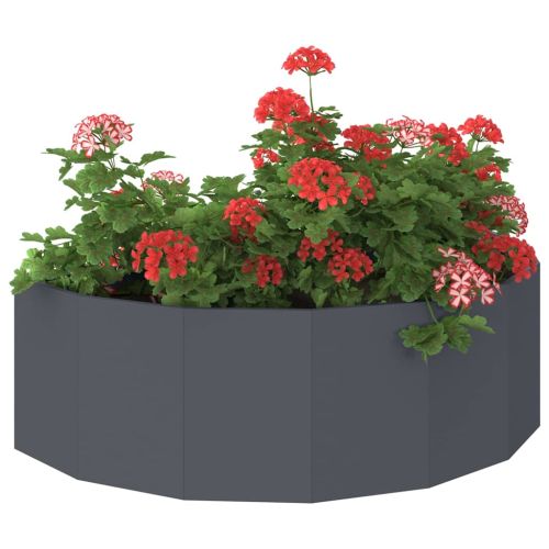 Кашпа Антрацит 120 x 60 x 35 cm Стомана