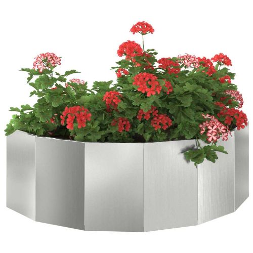 Кашпа Сребрист 120 x 60 x 35 cm Галванизирана стомана