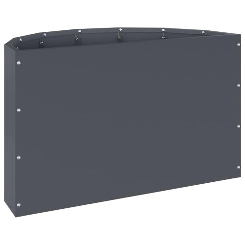 Кашпа Антрацит 60 x 30 x 35 см Стомана