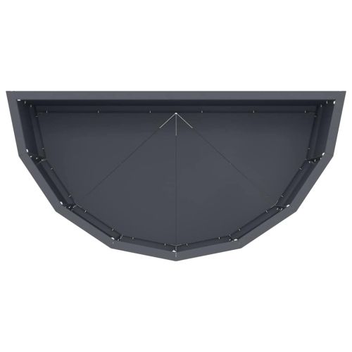 Кашпа Антрацит 60 x 30 x 35 см Стомана
