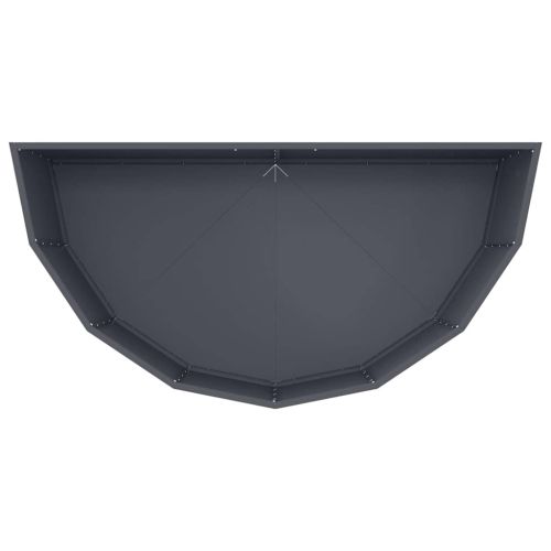 Кашпа Антрацит 120 x 60 x 50 см Стомана