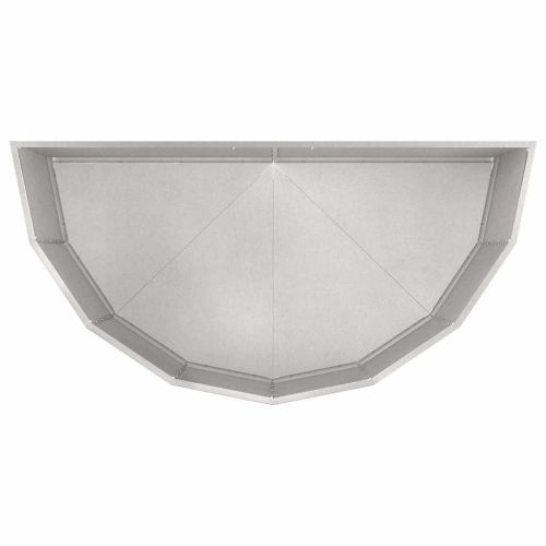 Кашпа Сребрист 120 x 60 x 50 см Неръждаема стомана