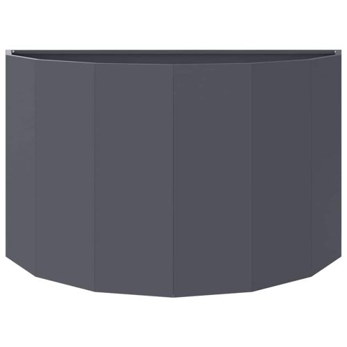 Кашпа Антрацит 90 x 45 x 50 см Стомана