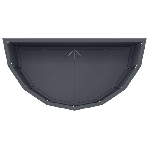 Кашпа Антрацит 60 x 30 x 50 см Стомана