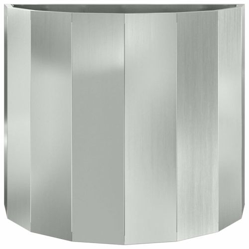 Кашпа Сребрист 60 x 30 x 50 см Галванизирана стомана