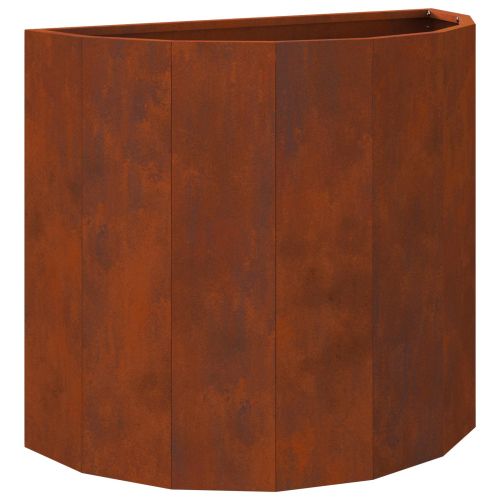 Кашпа Ръждясало 60 x 30 x 50 см Патинираща стомана