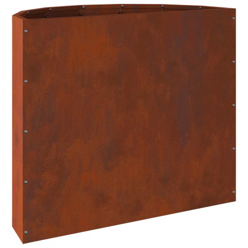 Кашпа Ръждясало 60 x 30 x 50 см Патинираща стомана