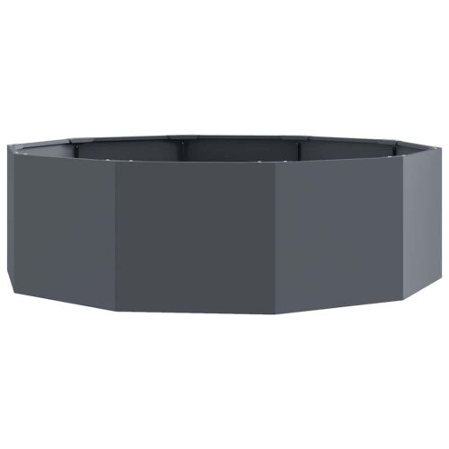 Кашпа Антрацит 120 x 120 x 35 см Стомана