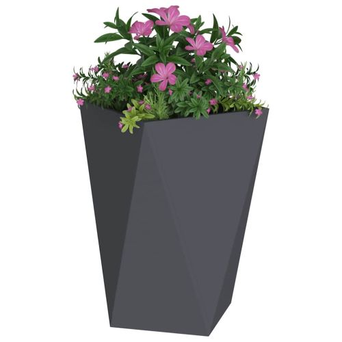Кашпа 2 pcs Антрацит 50 x 50 x 75 cm Стомана