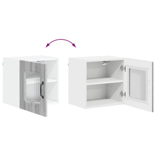 Панел за миялна машина Kalmar 2 pcs Сив Сонома 40 x 31 x 40 см