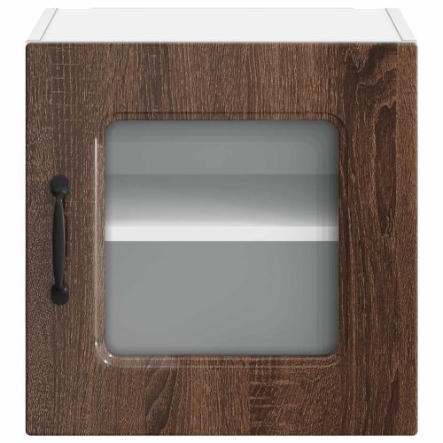Панел за миялна машина Kalmar 2 pcs Кафяв дъб 40 x 31 x 40 см