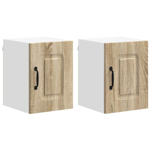 Панел за миялна машина Kalmar 2 pcs Сонома дъб 30 x 31 x 40 см