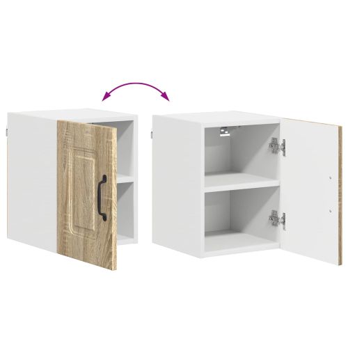 Панел за миялна машина Kalmar 2 pcs Сонома дъб 30 x 31 x 40 см
