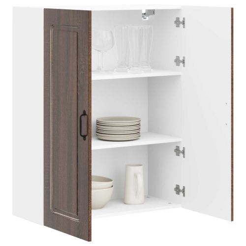 Панел за миялна машина Kalmar Кафяв дъб 80 x 31 x 100 см