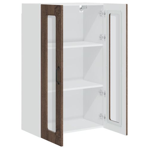 Панел за миялна машина Kalmar Кафяв дъб 60 x 31 x 100 см