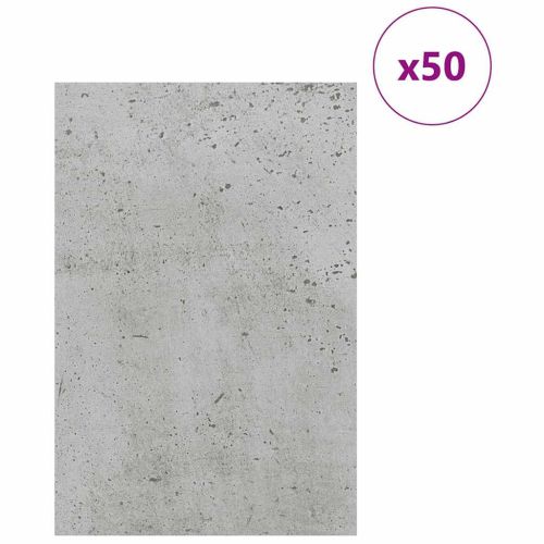 Декор панели 50 pcs Циментено сиво 40 x 60 x 0.27 см