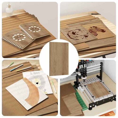 Декор панели 50 pcs Дъб 40 x 60 x 0.27 см Инженерно дърво