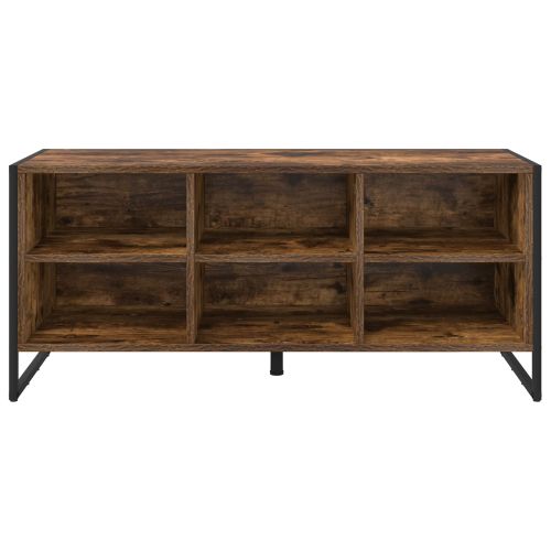 Шкаф за обувки Димящ дъб 100 x 35 x 44 см Инженерно дърво