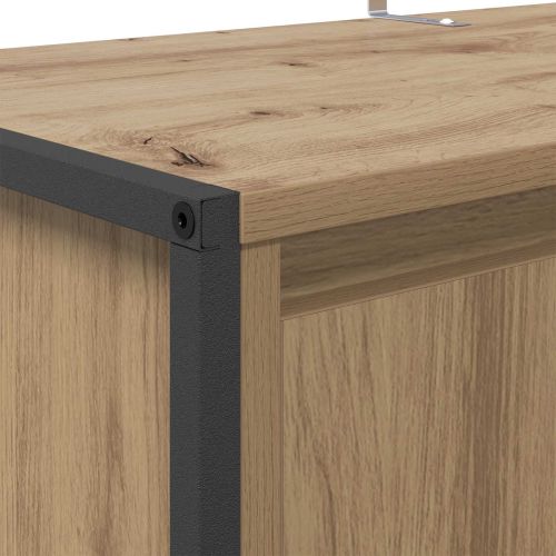 Шкаф за обувки Дъб Артизан 79 x 36 x 100 см Инженерно дърво