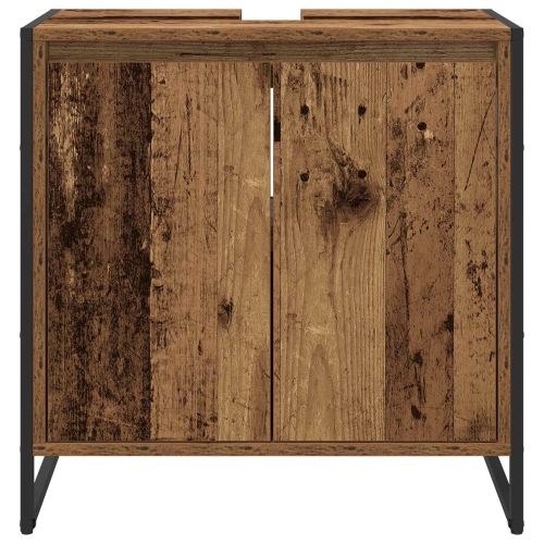 Шкаф за баня Старо дърво 60 x 30 x 60 cm Инженерно дърво