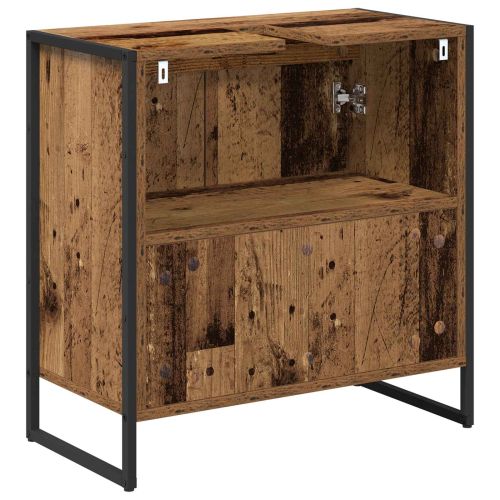 Шкаф за баня Старо дърво 60 x 30 x 60 cm Инженерно дърво
