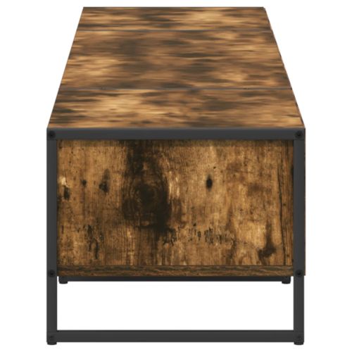 ТВ шкаф Димящ дъб 170.5 x 36 x 30.5 см Инженерно дърво