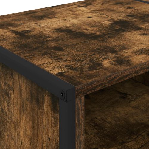 ТВ шкаф Димящ дъб 170.5 x 36 x 30.5 см Инженерно дърво