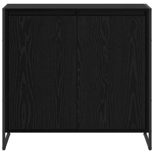 Страничен шкаф Черния дъб 79 x 36 x 75 см Инженерно дърво