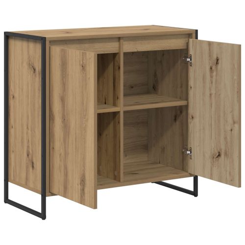 Страничен шкаф Дъб Артизан 79 x 36 x 75 см Инженерно дърво
